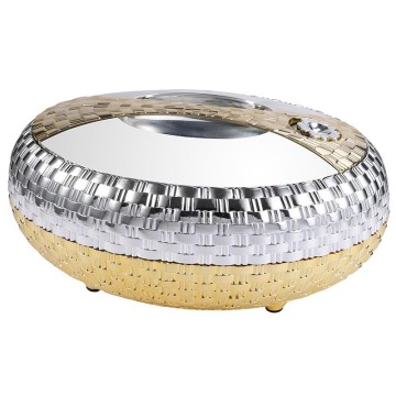 4L/ 5L /6L African Stainless Steel Heat Food Hot Pot Food Warmer Container with Portable Handle