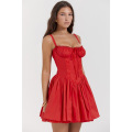 Customized casual mini dress