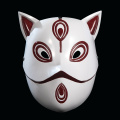 Máscara Anbu Floral Cinza Naruto