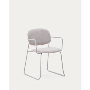 Round Back Chair Colorful Comfort Chair with Sturdy Iron Frame Factory