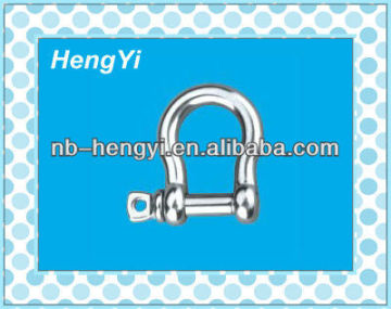stainless steel D shackle
