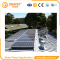 Customized sharp solar panel 125W solar power