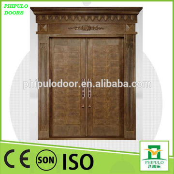 Bulletproof single door with aluminum honeycomb for building project