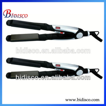 Titanium inoic far infrared hair straightener hair flat iron