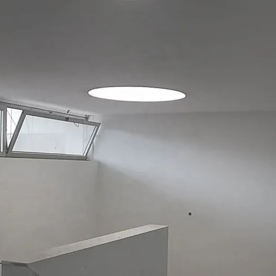 0-10V Dimmable Back Lit Commercial Ceiling Lights - Round Panel Pendant Light for Office