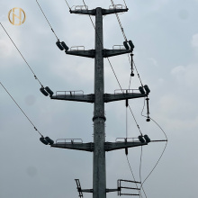 FUTAO 10KV nganti Pole Power Transmonsmiss 138KV