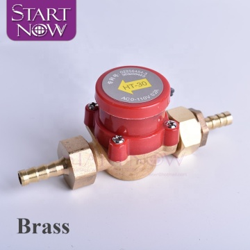Automatic Electronic Magnetic Water Flow Sensor for Laser Equipment Pipelines with Pumps and Nozzles