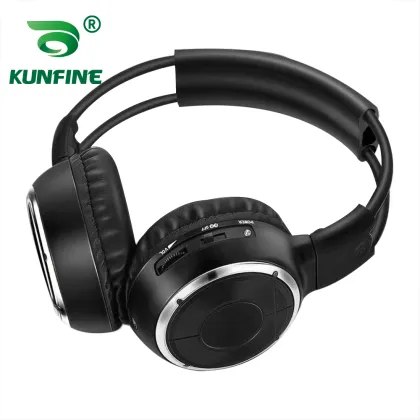 Universal Wireless Infrared IR Headphones For Ipad MP3 Earphone Car Stereo Auto Flip Down Car Monitor Dual Channel Headphones