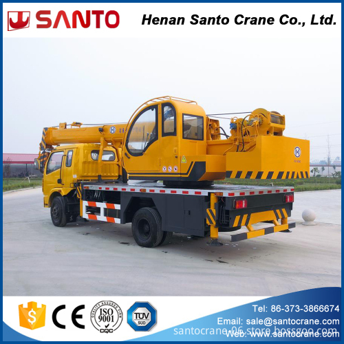 Telescopic Boom Dongfeng Truck Crane 8T for Sale