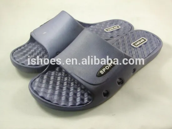 wholesales basic beach summer pvc injection pvc sandals slippers