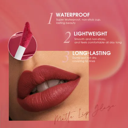 O.TWO.O Original Vegan Waterproof Matte Liquid Lipstick