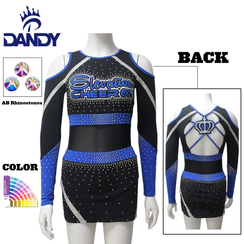 Custom All Star Sexy Cheerleading Uniform Cheerleader Uniforms for Women