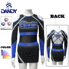 Custom all star sexy cheerleading uniform cheerleader uniforms for women