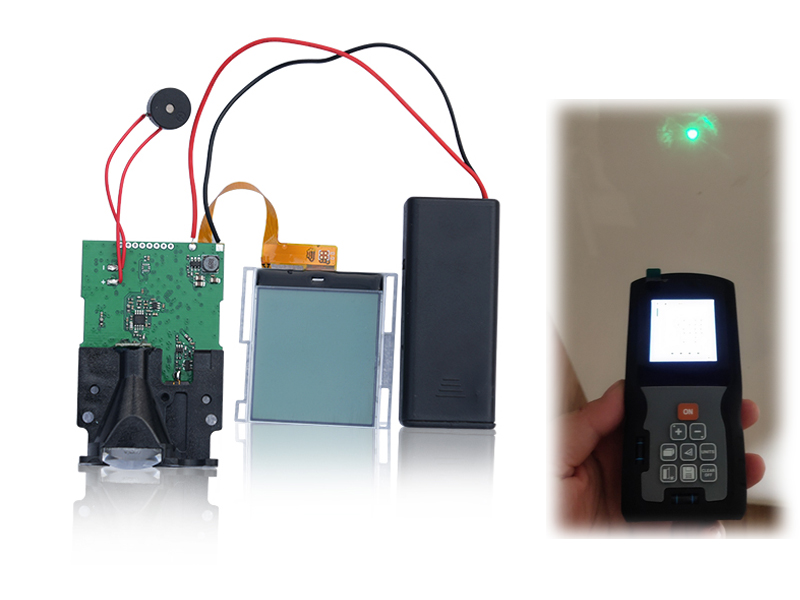 70m green laser distance meter sensor