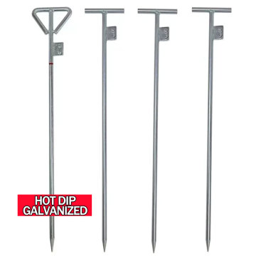 Wholesale Custom Hot Dip Galvanized Ground Rod for Durable Lightning Protection