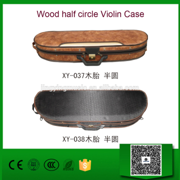 XY-037/XY-038 Wood half circle Violin Case