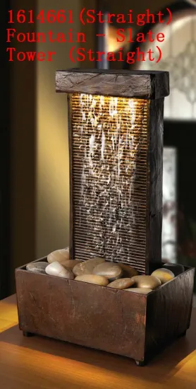 Table Fountain Slate Tower