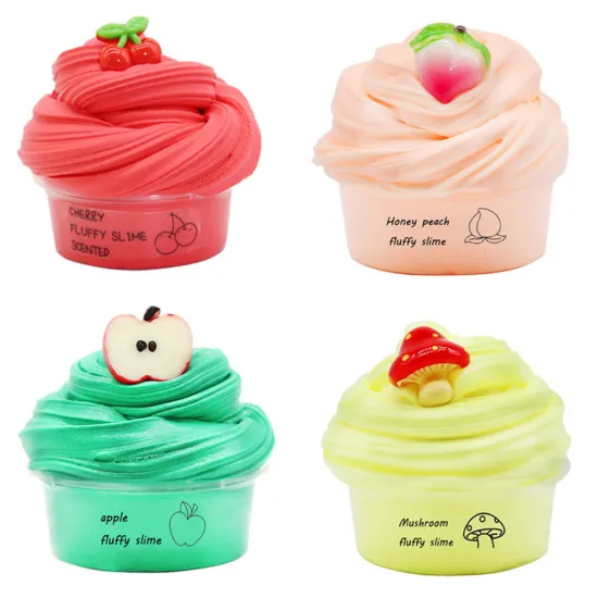 Slime Fuffy Foam Clay Supplies Slime Mud DIY Light Soft Clay Plasticine Playdough Charms Gum Polymer Clay Antistress Kid Toys