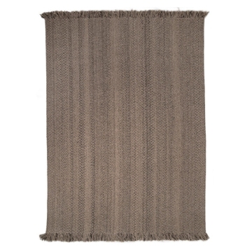 Coffee brown wool area Rugs for Bedroom