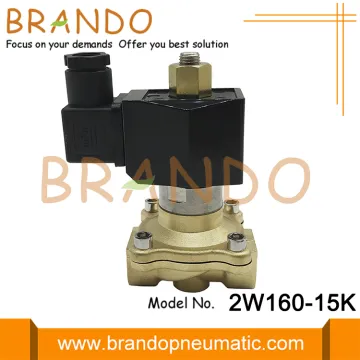 1/2'' Inch 2W160-15 Normally Open Brass Electric Solenoid Valve