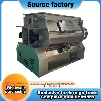 Innovative Dual-Axis Forage Mixer for Efficient Feeding