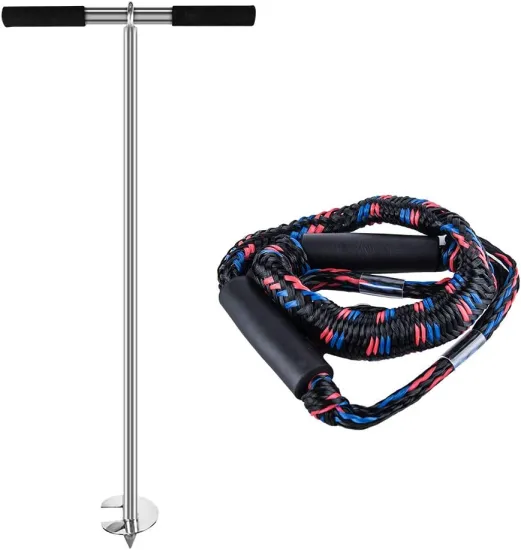 Yanyu Sand Anchor Boat PWC Sand Anchor with Bungee Dock Line for Jet Ski and Pontoon