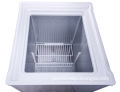 Horizontal Commercial Display Cabinet with Top Glass Door and 100L Chest Freezer