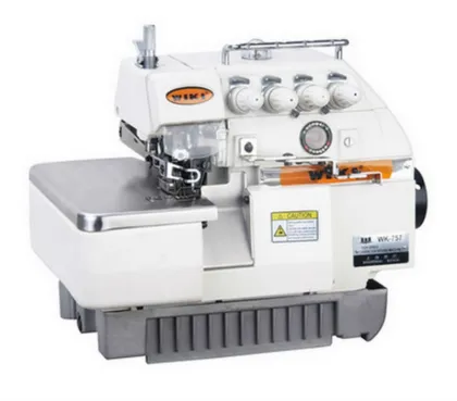 Jukky JK747 Manual Feed Overlock Sewing Machine - New Condition Used for Home Apparel Sewing