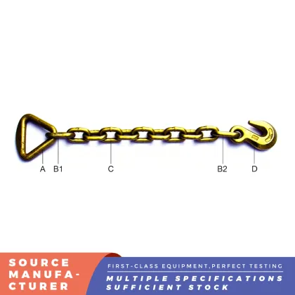 Drop Forged Chain With Lifting S Hooks
