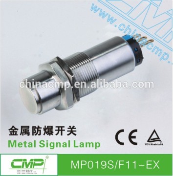 19mm CMP étanche IP67 3A / 250V pressostat anti-déflagrant en acier inoxydable