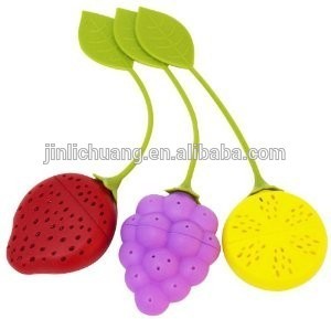 New Arrival Lovely ECO-friendly Tea Bag Silicone Tea Infuser, Silicone Tea Drainer, Silicone Tea Filter