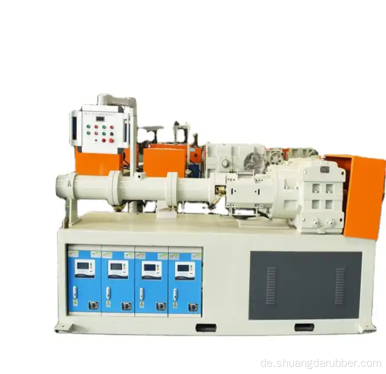 Extrusionsmaschinerie von kaltem Futtergummi Extruder -Maschine