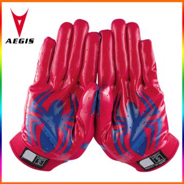 China custom design your own american football gloves for u