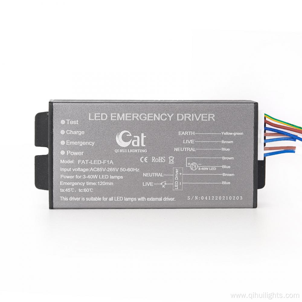 Indoor lighting LED emergency power supply