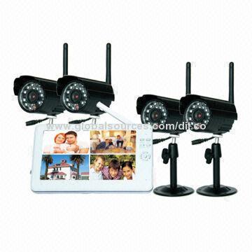 Digital Wireless 7-inch Baby Monitor Kit, Supports Network, Motion Detection