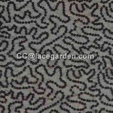 Fashion Design Sequin Embroidery Fabric