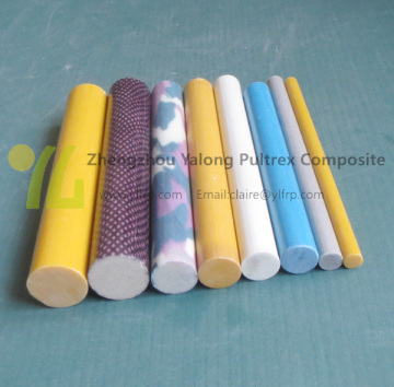 Whole Sale Factory Price Reinforced Fiber glass rods Round FRP Rods Solid Rods