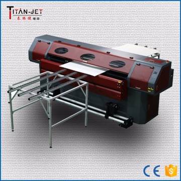 Titanjet-19G5W-UV flatbed & roll digital textile printer with GEN5 print head, 7-35PL, 4colors