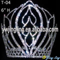 Venta por mayor de diamantes de imitación concurso coronas para la venta