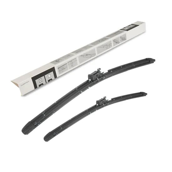 Intelligent Water Spraying Silicone Rubber Soft Glass Window Cleaning Wiper Blades for Volvo