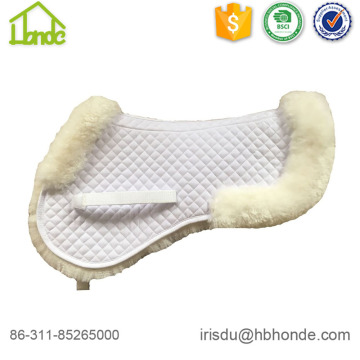 Customized Color Half Sheepskin Horse Saddle Pad