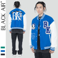 American High Street Stickerei Baseball Uniform Jacke