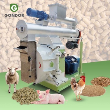 Ziegen- und Schweinefutter -Pellethersteller -Maschine in Kenia für Geflügel- und Tierfutter