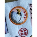 Custom 3d animal national Embroidery Patches