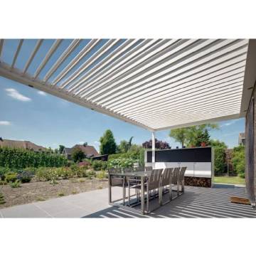 Intelligent Aluminum Alloy Louver Control System for Outdoor Pavilions