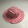 Full Star Print Cotton Floppy Hat