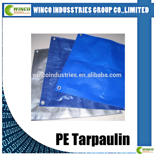 High density woven pe fabric tarpaulin,pe tarpaulin with UV treated,China pe tarpaulin