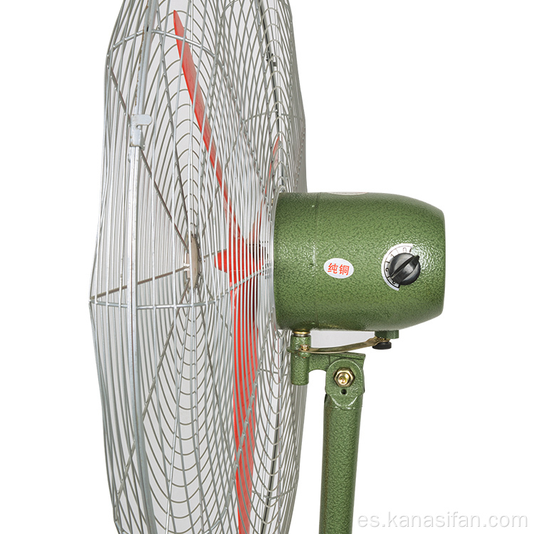 Ventilador de pedestal de hoja de metal OEM de precio de fábrica