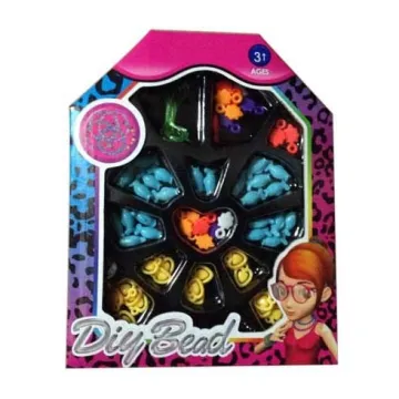 Promotion DIY Bead Jewelry Toy Plastic Bead for kids