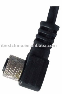 M8 Female Connector, M8 Straight Connector, M8 90 Degree Connector, M8 Sensor Connector (IBEST)